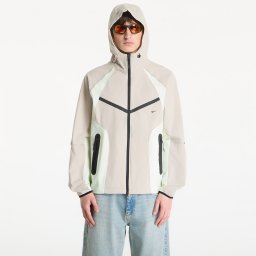Яке Nike Tech Men's Dri-FIT Woven Full-Zip Color-Block Windrunner Jacket Cream Ii/ Volt Tint/ Black XL