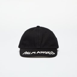 Palm Angels Kids Seasonal Logo Baseball Cap Black/ Butter I