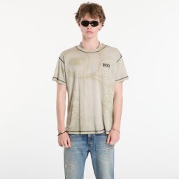 Тениска Diesel T-Norm-V15 T-Shirt Light Grey XXL