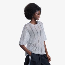 Джърси adidas Adilenium Season 5 Silver Knitted Jersey Antique Silver XS