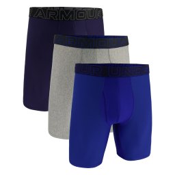 Боксерки Under Armour M Perf Tech 9in 3-Pack Blue L
