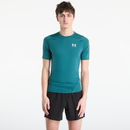 Тениска Under Armour HG Armour Comp SS Tee Green M