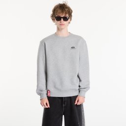 Суитшърт Alpha Industries Basic Small Logo Sweatshirt Grey Heather L