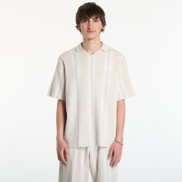 Тениска Patta Knitted Football Shirt UNISEX Oatmeal L