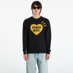 Тениска HUMAN MADE Graphic L/S T-Shirt Black XL