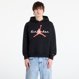 Суитшърт Jordan Brooklyn Fleece Men's Pullover Hoodie Black/ Infrared 23 XXL