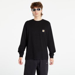 Тениска Carhartt WIP Longsleeve Pocket T-Shirt UNISEX Black L