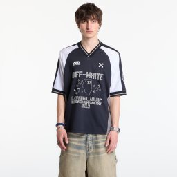 Джърси Off-White Soccer V-Neck S/S T-Shirt 1 Black L