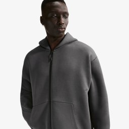 Суитшърт Nike Tech Men's Fleece Full-Zip Hoodie Anthracite/ Black L