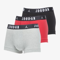 Боксерки Jordan Jhm Mens Flight Cotton Trunk 3-Pack Gym Red/ Black XL