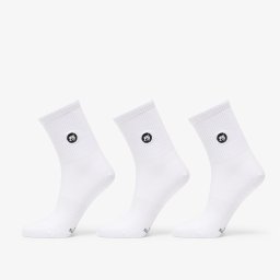 Чорапи Footshop Short Socks 3-Pack White 36-38