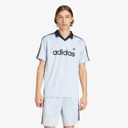 Джърси adidas Archive Collar Engineered Jersey Crystal Sky S