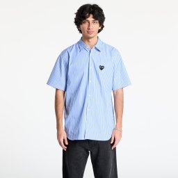 Риза Comme des Garçons PLAY Black Emblem Woven Shirt UNISEX Stripe M