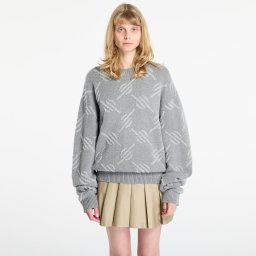 Пуловер Daily Paper Tevin Monogram Knit Sweater Grey L