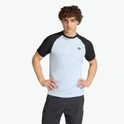 Тениска adidas 3-Stripes T-Shirt Crystal Sky L