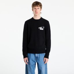 Пуловер MM6 Maison Margiela Numeric Logo Crewneck Black S