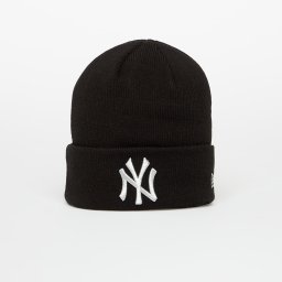 Шапка New Era Knit Medium MLB Metallic Beanie New York Yankees Black Universal
