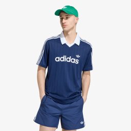 Джърси adidas Pinstr Jsy Night Indigo/ White XL
