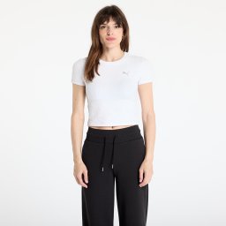 Тениска Puma Dare to Textured Baby Tee PUMA White L