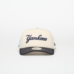 Шапка New Era 9FORTY Aframe City Icon New York Yankees Light Cream/ Navy Universal