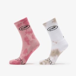 Чорапи Footshop Basic Crew Socks 2-Pack Tie Dye Color 36-38