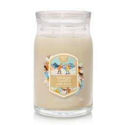 Yankee Candle Signature Large Jar 2 Wicks Vanilla Flurries Universal