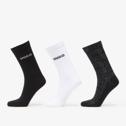 Чорапи Hugo Boss H-3-Pack Qs Logo Piquet Cc Multicolor 40-46