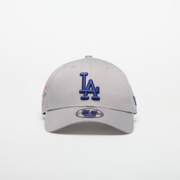 Шапка New Era Los Angeles Dodgers 9FORTY Side Patch Adjustable Cap Gray Universal