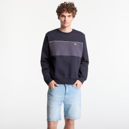 Суитшърт LACOSTE Sweatshirt Blackbird/ Graphite 5