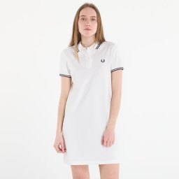 Облекло FRED PERRY Twin Tipped Fred Perry Dress Snow White/ Navy 36