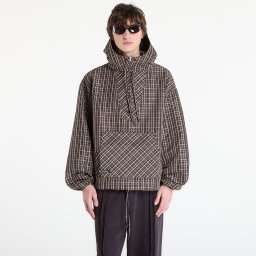 Яке Umbro by SlamJam Checked Masked Anorak Beige/ Dark Brown XL