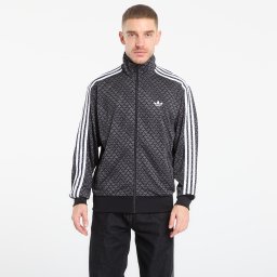 Суитшърт adidas Firebird Loose Monogram Track Top Black XL