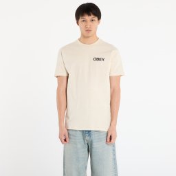 Тениска OBEY Doberman Classic T-Shirt Cream XL