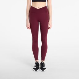 Клинове adidas 3 Stripes Studio All Me 7/8 X-Over Leggings Maroon L