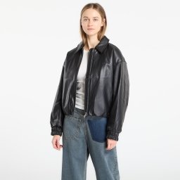 Яке Calvin Klein Jeans Faux Leather Insulated Jacket Black L