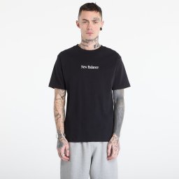 Тениска New Balance N Collage T-Shirt Black L