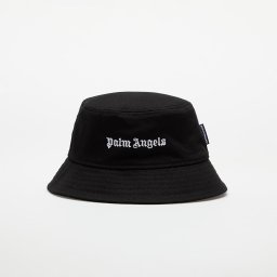 Шапка Palm Angels Kids Logo Bucket Hat Black/ Off White II