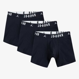 Боксерки Jordan Flight Cotton Core 3-Pack Boxer Brief Black L
