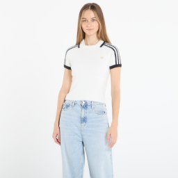 Тениска adidas Knitted Cali T-Shirt Off White L