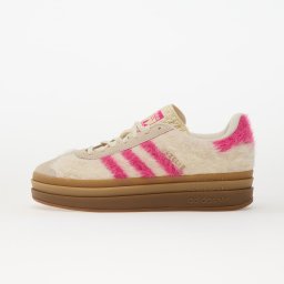 Сникърси adidas Gazelle Bold W Crew White/ Shock Pink/ Gold Metallic EUR 38 2/3