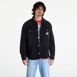 Яке Carhartt WIP Harvey Shirt Jac UNISEX Black Dark Used Wash S