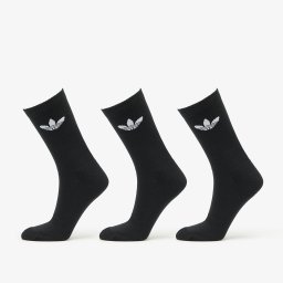 Чорапи adidas Trefoil Cushion Crew Socks 3-Pack Black M