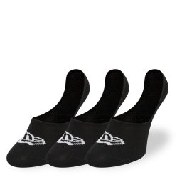Чорапи New Era Flag Invisible 3-Pack Black Universal