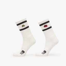 Чорапи The North Face Everyday Crew TNF Icons Sock 2-Pack White Dune S
