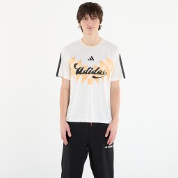 Тениска adidas House Of Tiro X Common Goal Jersey T-Shirt Off White/ Black/ Semi Ice Tangerine XXL
