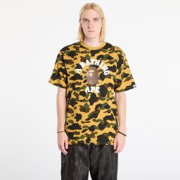 Тениска A BATHING APE 1St Camo College Tee UNISEX Yellow L