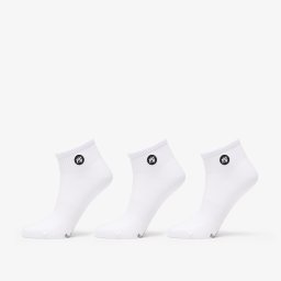 Чорапи Footshop Ankle Socks 3-Pack White 43-46