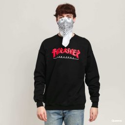 Суитшърт Thrasher Godzilla Crewneck Black S