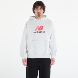 Суитшърт New Balance Athletics French Terry Logo Hoodie Ash Heather Ahh M