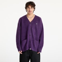 Пуловер A BATHING APE One Point Hairly Yarn Cardigan M Purple XL